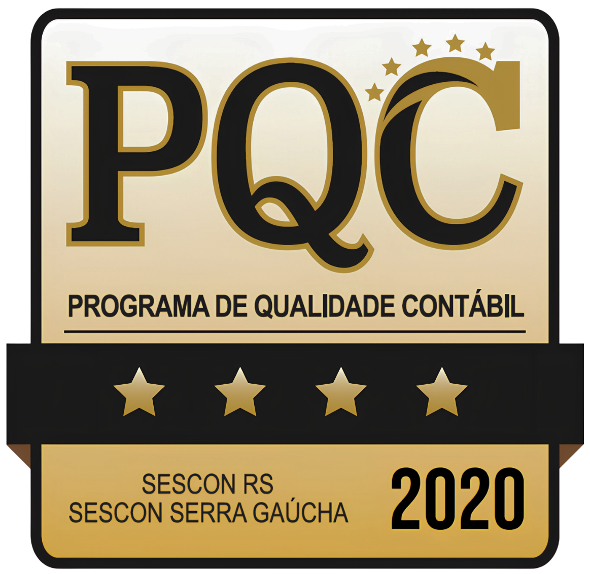 Programa de Qualidade Contábil - quatro estrelas